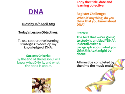 DNA - Dennis Kelly - Literature Lessons KS3 1-18