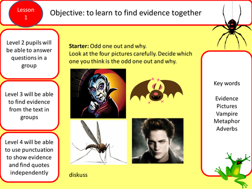 'Crazy Creatures' scheme of work