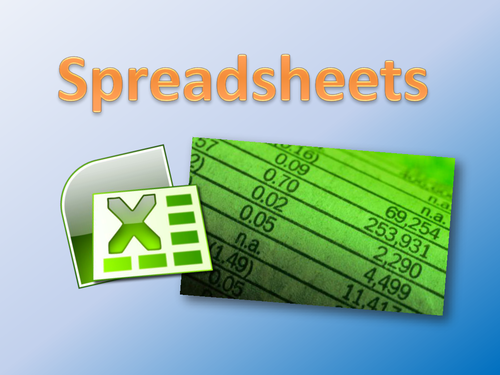 Spreadsheets KS3