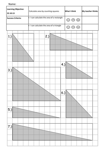 Finding the area of rectangles | Teaching Resources