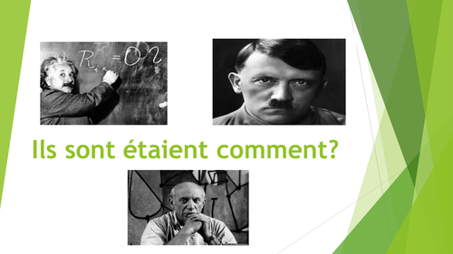 Describing famous people