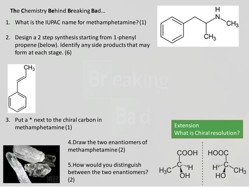 The Chemistry behind Breaking Bad
