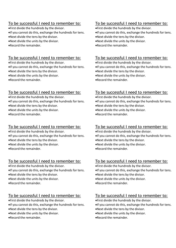 Division TH, U and HTU, U