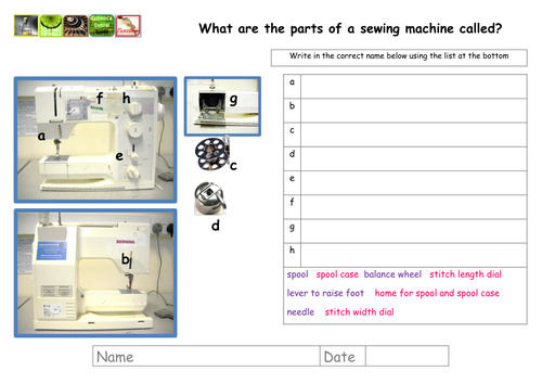Sewing Machine Samples