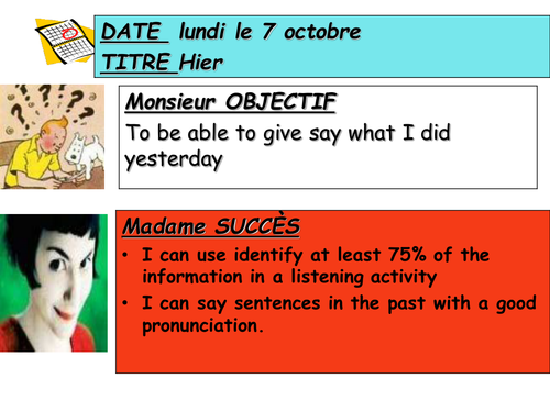 Métro 2 1.2 Qu'est-ce que tu as fait hier