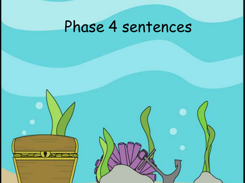 Phase 4 phonic sentences activity