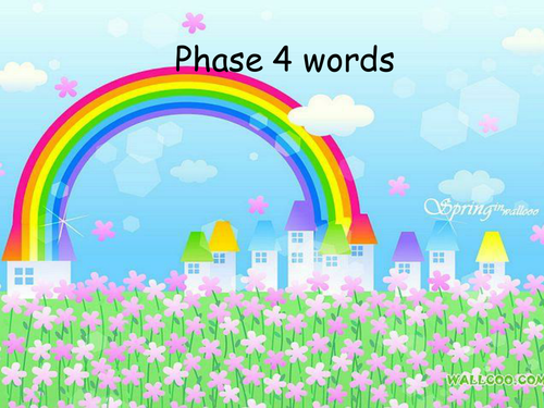 Phase 4 Phonic activity