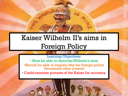 Kaiser Wilhelm II's Germany. How strong was autocratic rule? New GCSE ...