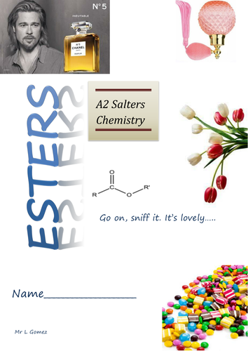 KS5 Esters Work booklet/revision (version 2)