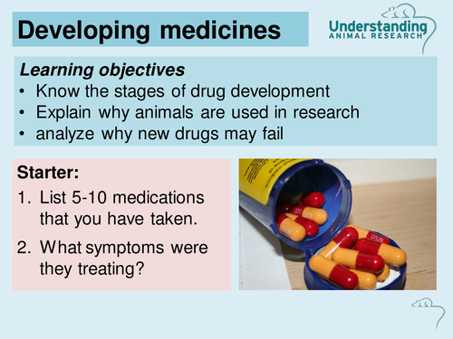 Developing medicines