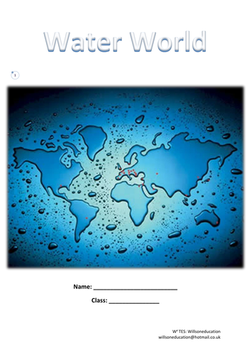 Printable Worksheet Pack - Water World