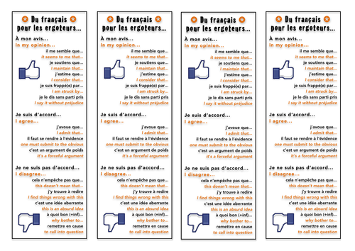 Good french a level essay phrases