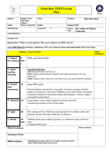 Chinese Cinderella, L7