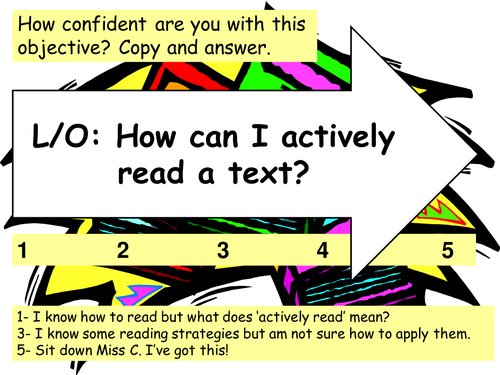 KS3- Reading Skills