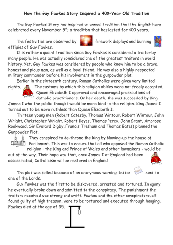 How Guy Fawkes Inspired a 400 year old tradition