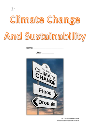 Climate Change And Sustinability