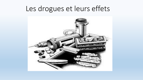 Street drugs and their effects