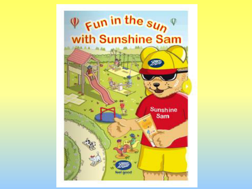 Sun safety with Sunshine Sam