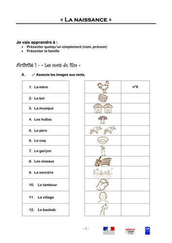 film Kirikou et la sorciere