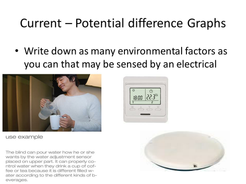 Current-Potential Difference Graphs