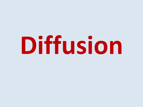 Diffusion