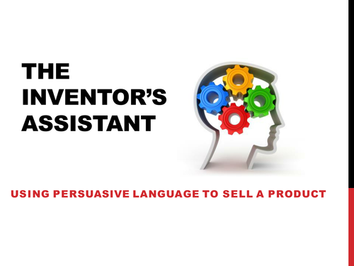 The Inventor's Assistant: Persuasive Writing