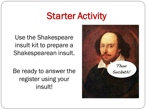 Shakespeare's Language