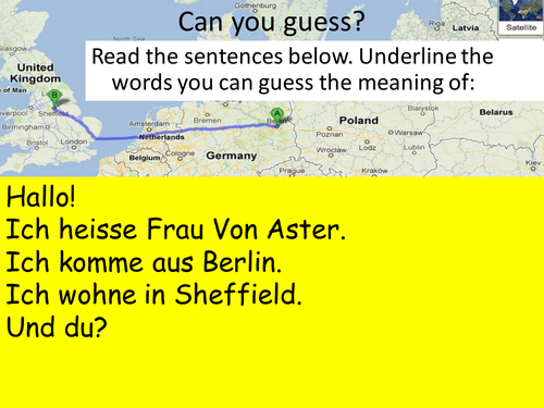 Introductions in German  - MINI Interview lesson