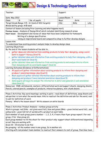 Evaluation of Existing Products