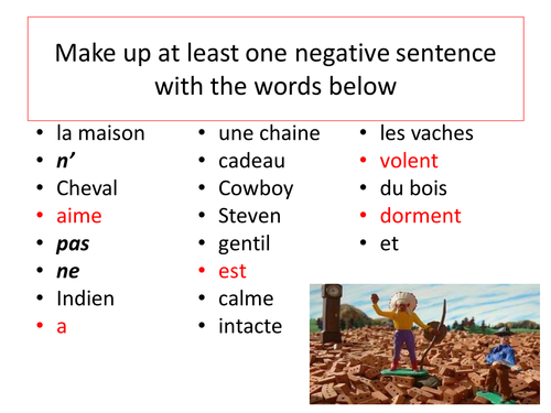 ks3-french-starter-for-panique-au-village-teaching-resources