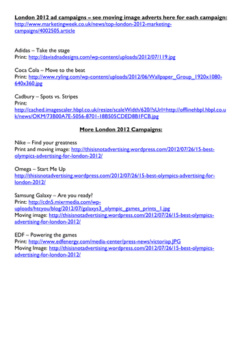 AQA Advertising and Marketing