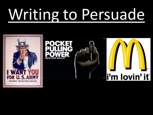 Writing to Persuade