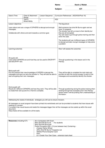 Who Shot Mr Burns..Again!!   Intro to Encryption