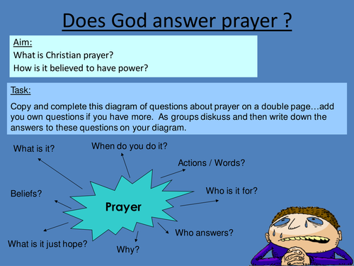 Prayer  - Does God answer?