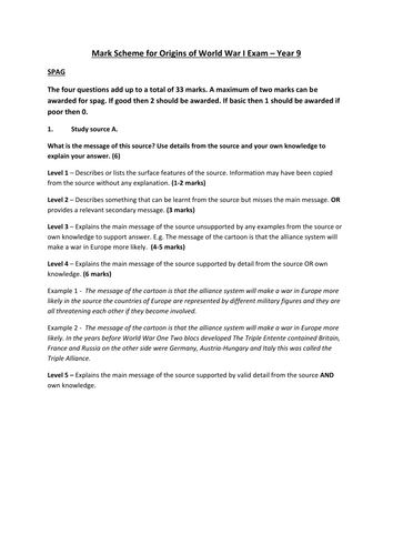 Origins of World War I