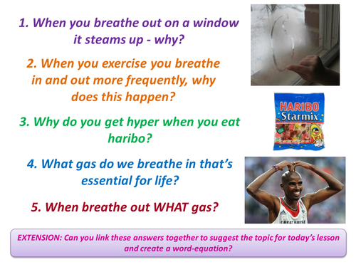 Respiration Lesson with circus activity