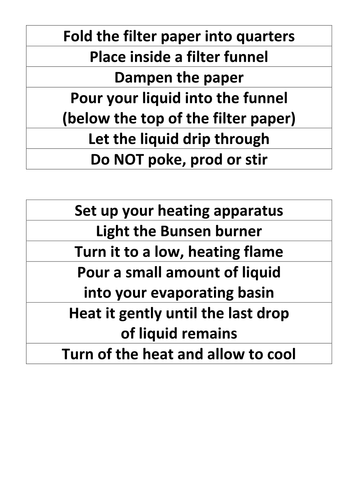 Sand and salt - active learning lesson