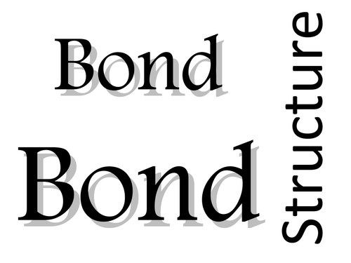 Double bond structure