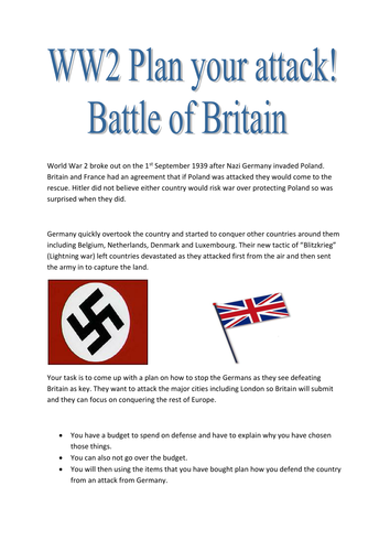 Battle of Britain attack