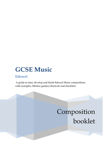 Edexcel GCSE Composition booklet updated May '13