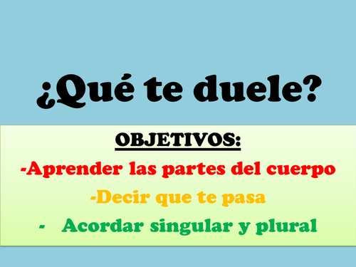 Que te Duele