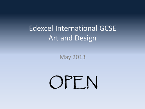 OPEN Reference Material