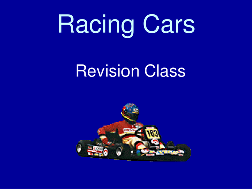 Forces and Motion Revision Lesson