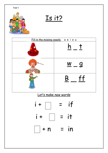 Comprehension sheet Oxford Reading Tree