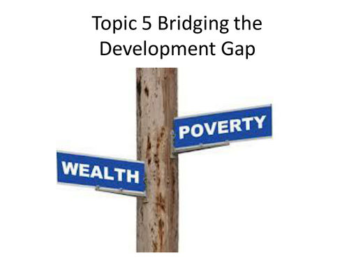 Development gap (edexcel)