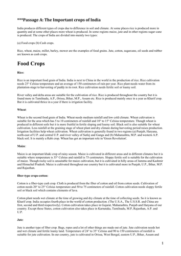 Food and the World