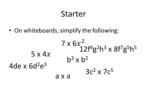 Mixed GCSE Algebra Topics