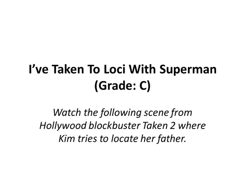 I've Taken To Loci With Superman