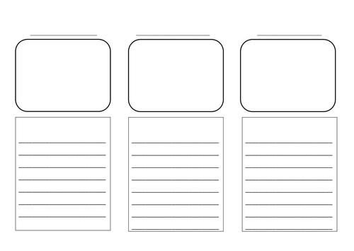 Storyboard Template | Teaching Resources