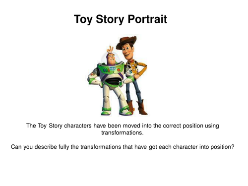 Toy Story: Transformations